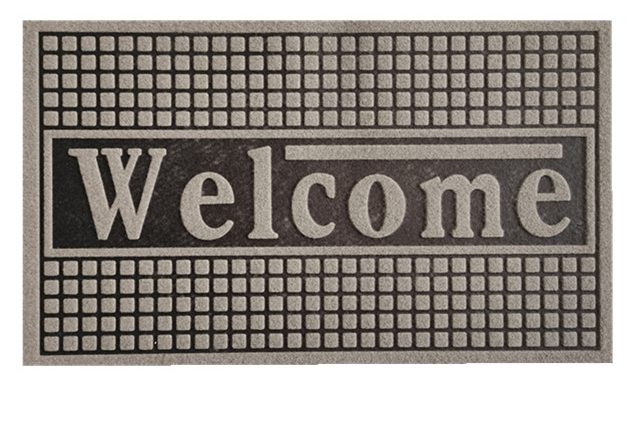 Durable waterproof plastic door mat (4)