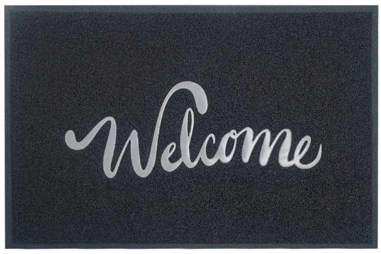 High-grade custom plastic door mat (5)