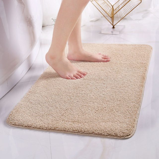 Indoor color absorbent cotton footpad (3)