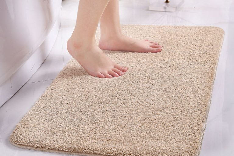 Indoor color absorbent cotton footpad (3)