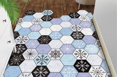 Colorful fashion pvc door mat (1)