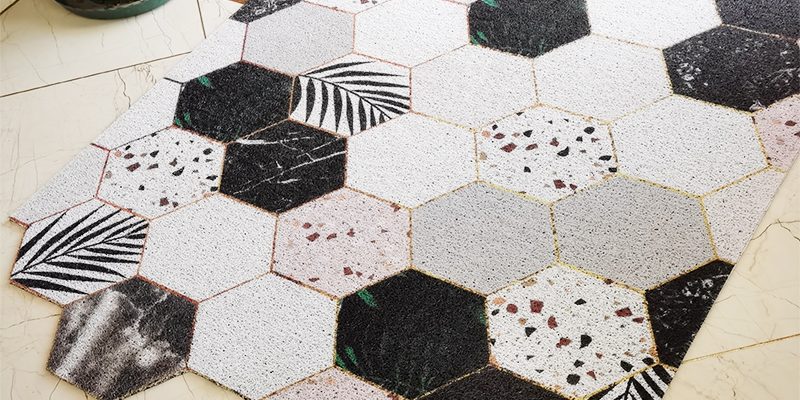 Colorful fashion pvc door mat (3)