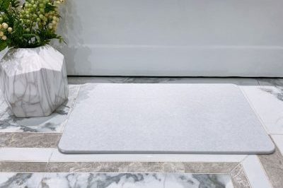 Simple pattern design bathroom mat (1)