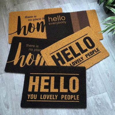 Wholesale plain color pvc doormat (1)