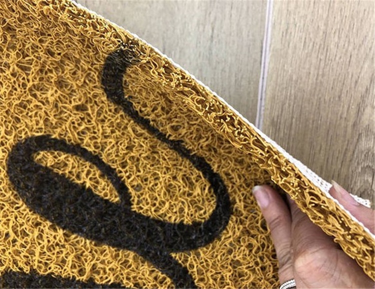 Wholesale plain color pvc doormat