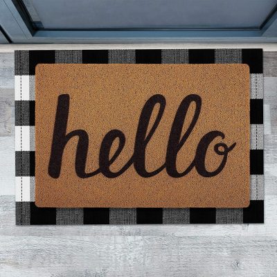 Wholesale plain color pvc doormat